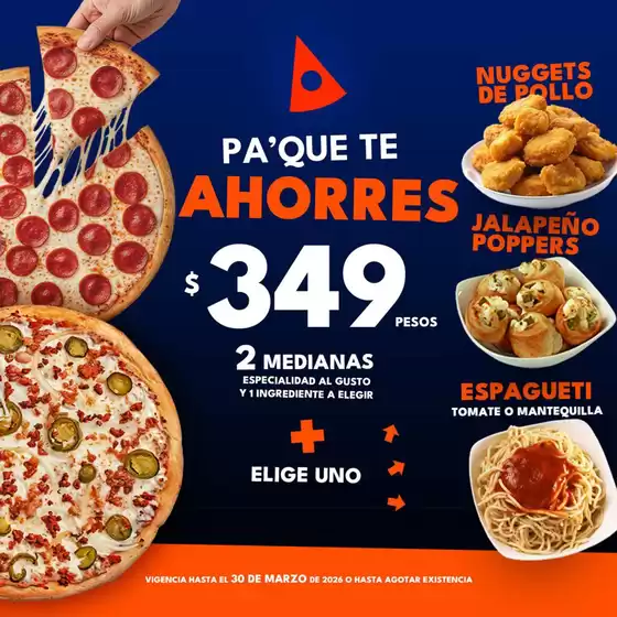 Catálogo MamaMia Pizza en San Francisco Coacalco | Promo | 2026-02-24T00:00:00.000Z - 2026-03-30T00:00:00.000Z