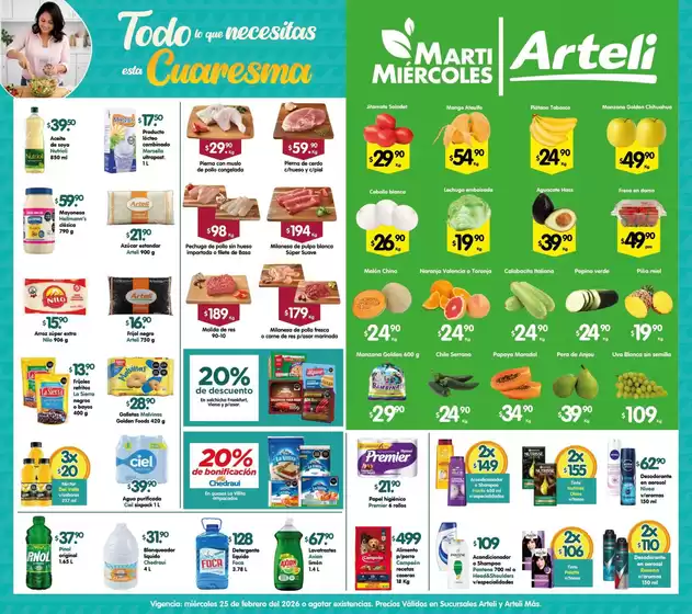 Catálogo Arteli express en Gustavo A Madero | Ofertas Arteli express | 2026-02-25T00:00:00.000Z - 2026-02-25T00:00:00.000Z