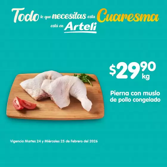 Catálogo Arteli express en Gustavo A Madero | Ofertas principales para ahorradores | 2026-02-24T00:00:00.000Z - 2026-02-25T00:00:00.000Z