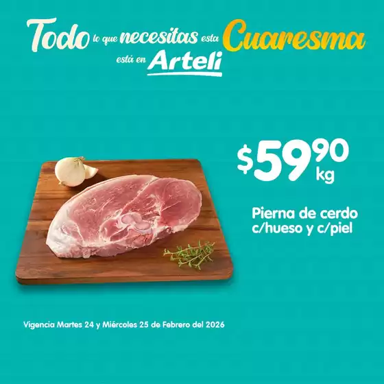 Catálogo Arteli en Gustavo A Madero | Ofertas principales para todos los cazadores de gangas | 2026-02-24T00:00:00.000Z - 2026-02-25T00:00:00.000Z
