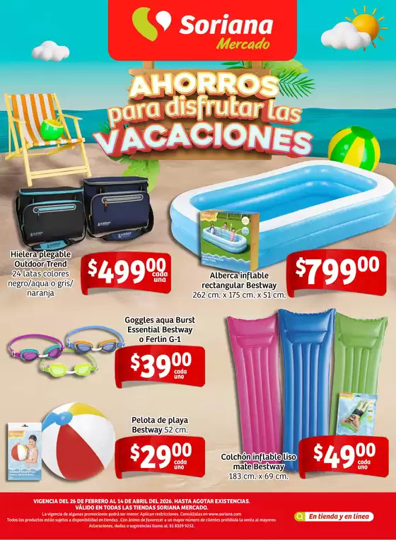 Catálogo Soriana Express en Aguascalientes | Ofertas especiales atractivas para todos | 2026-02-26T00:00:00.000Z - 2026-04-14T00:00:00.000Z