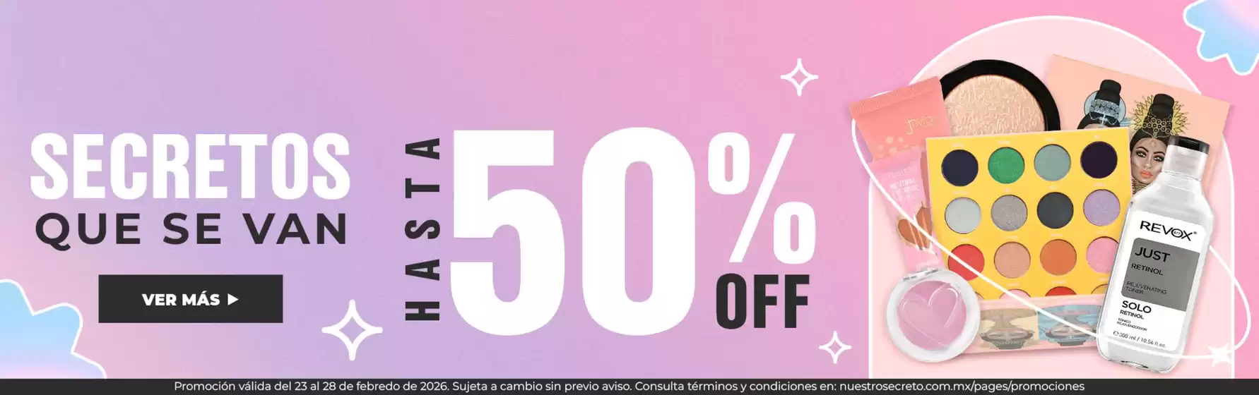 Catálogo Nuestro Secreto en Toluca de Lerdo | Nuestras mejores gangas | 2026-02-23T00:00:00.000Z - 2026-02-28T00:00:00.000Z