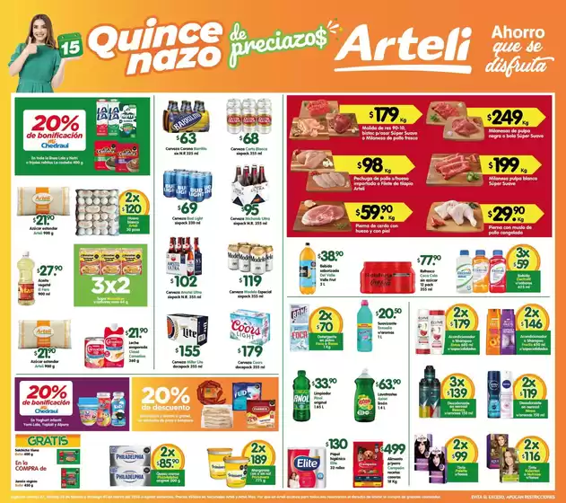 Catálogo Arteli express en Altamira | Ofertas Arteli express | 2026-02-27T00:00:00.000Z - 2026-03-01T00:00:00.000Z