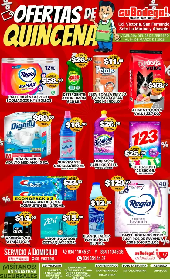 Catálogo SuBodega en León | Nuestras mejores ofertas para ti | 2026-02-28T00:00:00.000Z - 2026-03-04T00:00:00.000Z