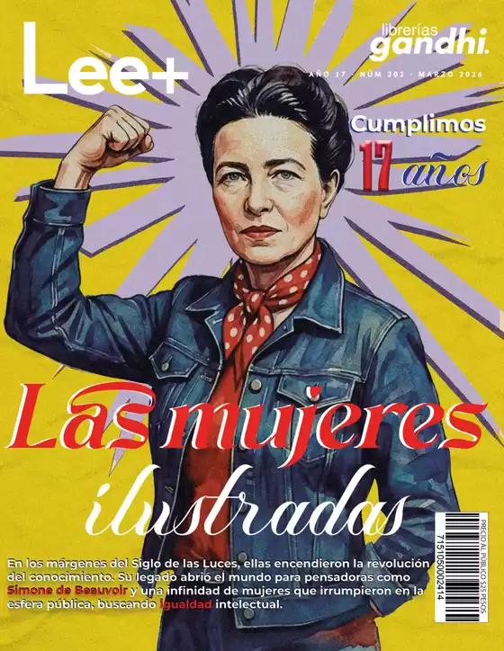 Catálogo Librerías Gandhi en San Francisco Coacalco | Lee 202 Marzo Mujeres ilustradas Revista Lee de Librerías Gandhi | 2026-03-01T00:00:00.000Z - 2026-03-31T00:00:00.000Z