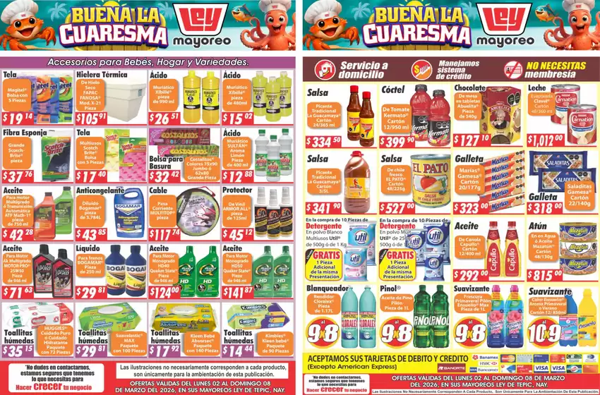 Catálogo Casa Ley | Gran variedad de ofertas | 2026-03-02T00:00:00.000Z - 2026-03-08T00:00:00.000Z