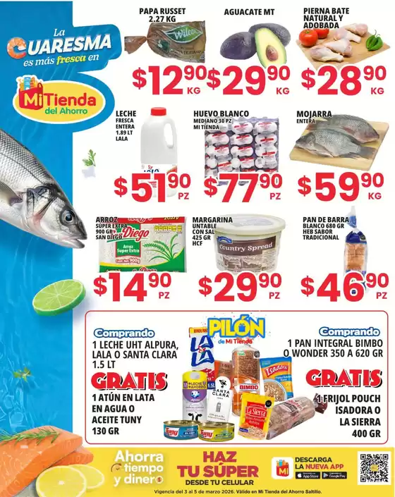 Catálogo Mi Tienda del Ahorro en Ciudad Juárez | Promociones actuales | 2026-03-03T00:00:00.000Z - 2026-03-05T00:00:00.000Z