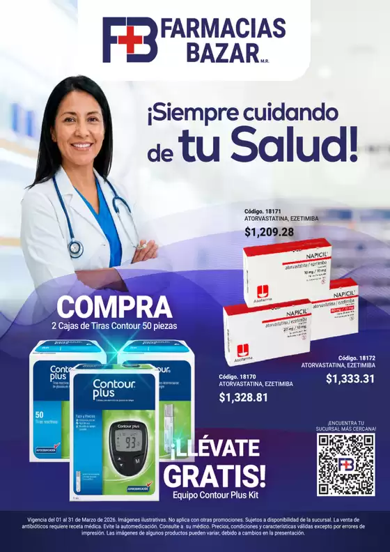Catálogo Farmacias Bazar en Cuauhtémoc (CDMX) | Folleto | 2026-03-04T00:00:00.000Z - 2026-03-31T00:00:00.000Z