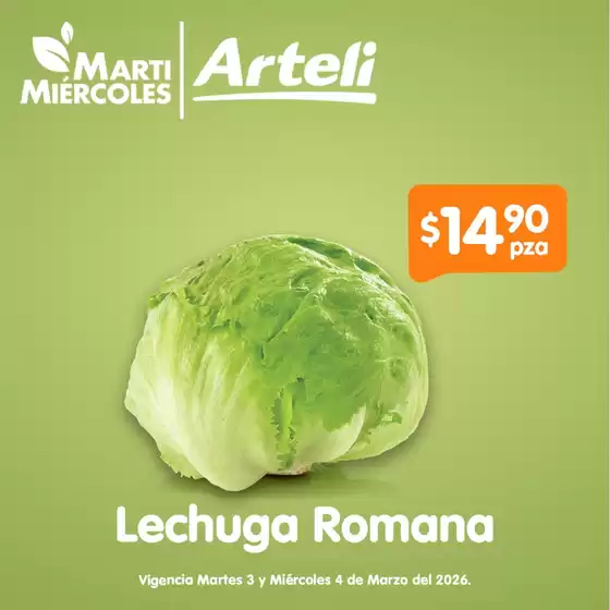 Catálogo Arteli express en Ciudad del Carmen (Campeche) | Nuestras mejores ofertas para ti | 2026-03-03T00:00:00.000Z - 2026-03-04T00:00:00.000Z