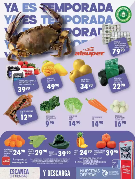 Catálogo Alsuper en Ciudad del Carmen (Campeche) | Alsuper Durango | 2026-03-03T00:00:00.000Z - 2026-03-05T00:00:00.000Z