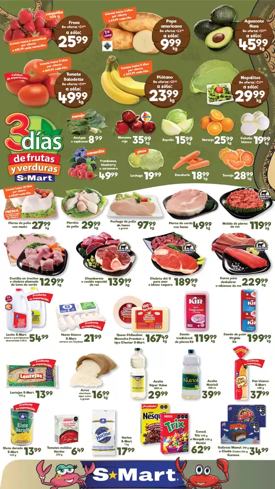 Catálogo S-Mart en Emiliano Zapata (Tabasco) | Ofertas S-Mart juarez | 2026-03-04T00:00:00.000Z - 2026-03-05T00:00:00.000Z