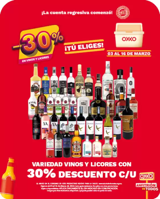 Catálogo OXXO en Culiacán Rosales | Ofertas OXXO | 2026-03-03T00:00:00.000Z - 2026-03-16T00:00:00.000Z