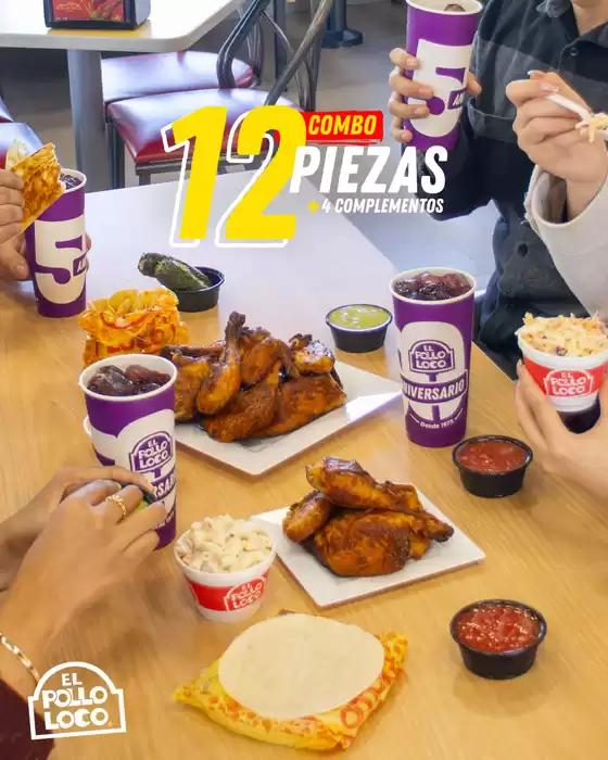 Catálogo El Pollo Loco en Fuentes del Valle | Promos | 2026-03-05T00:00:00.000Z - 2026-06-30T00:00:00.000Z