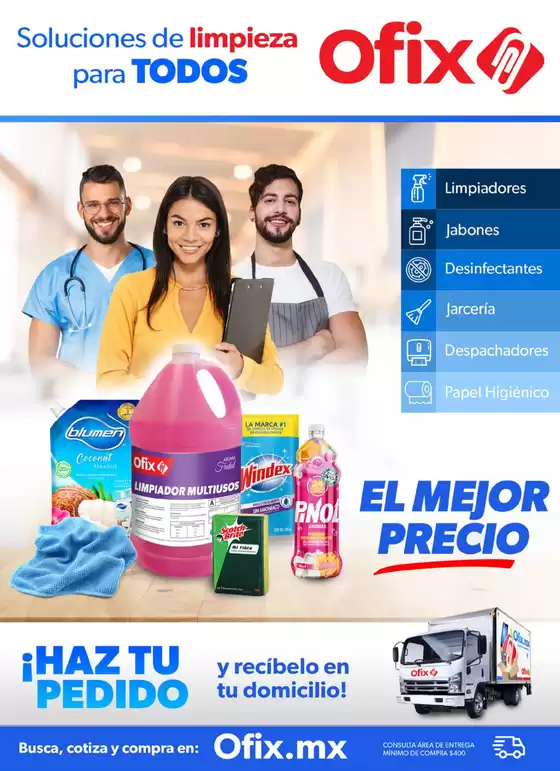 Catálogo Ofix en Ciudad Victoria | Folleto de Limpieza OFIXOfix | 2026-03-05T00:00:00.000Z - 2026-03-19T00:00:00.000Z