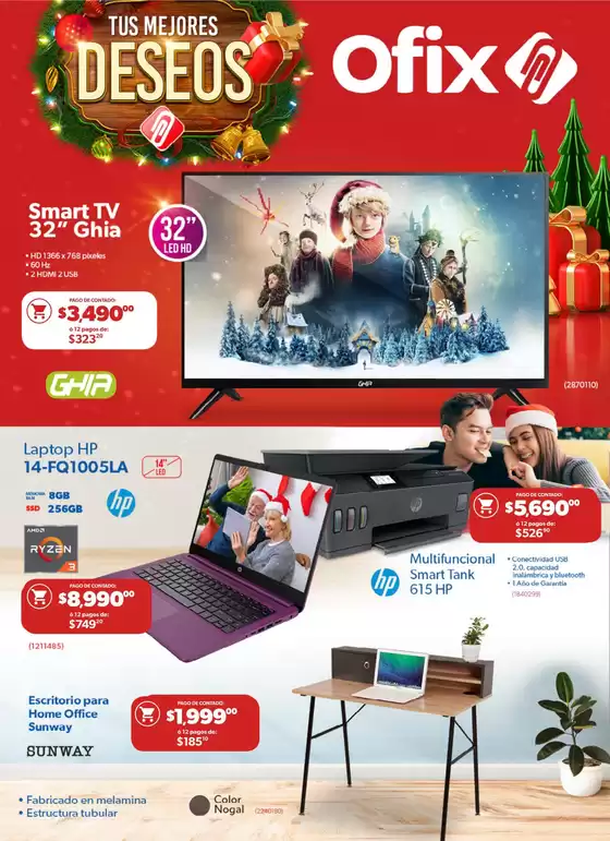 Catálogo Ofix en Ciudad Victoria | NAVIDAD CON OFIX AL MEJORES PRECIOOfix | 2026-03-05T00:00:00.000Z - 2026-03-19T00:00:00.000Z