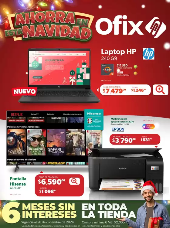 Catálogo Ofix en Aguascalientes | AHORRA EN ESTA NAVIDAD CON OFIXOfix | 2026-03-05T00:00:00.000Z - 2026-03-19T00:00:00.000Z