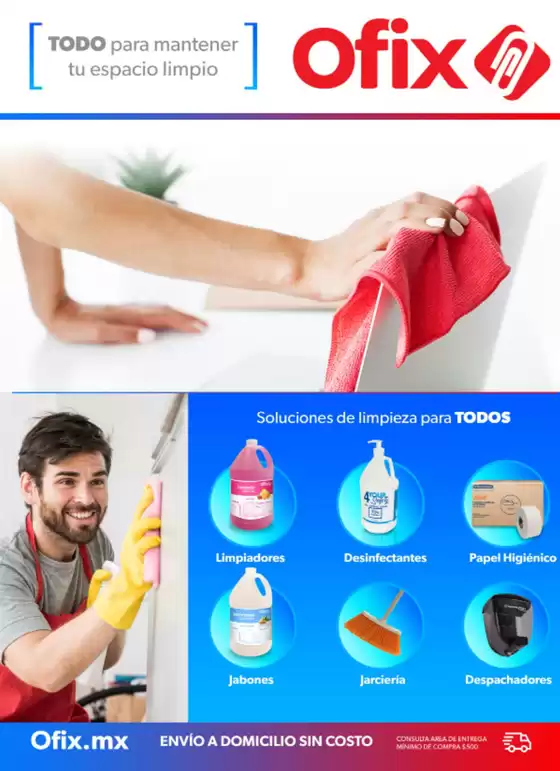 Catálogo Ofix en Aguascalientes | folleto LIMPIEZAOfix | 2026-03-05T00:00:00.000Z - 2026-03-19T00:00:00.000Z