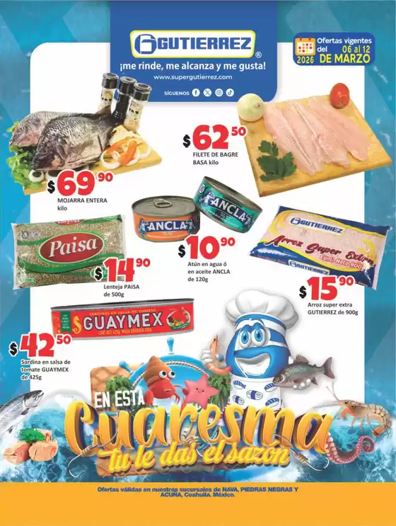 Catálogo Super Gutierrez en Bustamante | Volante Super Gutierrez | 2026-03-06T00:00:00.000Z - 2026-03-12T00:00:00.000Z