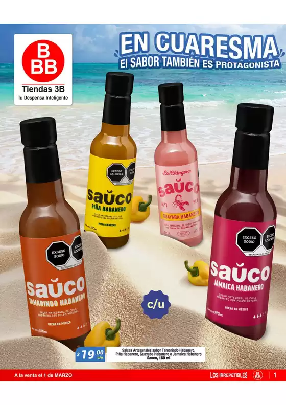 Catálogo Tiendas 3B en Hidalgo del Parral | Gran variedad de ofertas | 2026-03-06T00:00:00.000Z - 2026-03-16T00:00:00.000Z