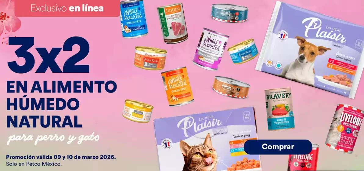 Catálogo Petco en Santiago de Querétaro | Promos | 2026-03-09T00:00:00.000Z - 2026-03-12T00:00:00.000Z