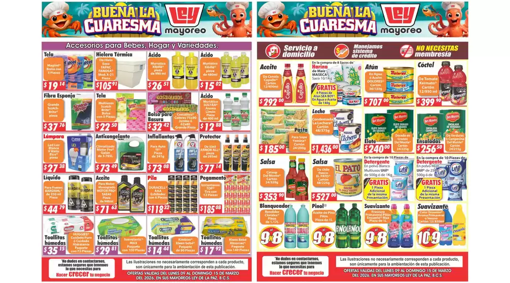 Catálogo Casa Ley en Chihuahua | Excelente oferta para todos los clientes | 2026-03-09T00:00:00.000Z - 2026-03-15T00:00:00.000Z