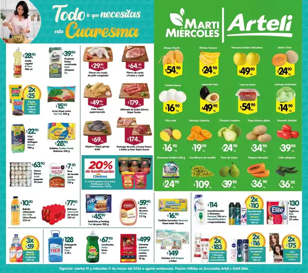 Catálogo Arteli express en Guasave | Ofertas Arteli express | 2026-03-10T00:00:00.000Z - 2026-03-11T00:00:00.000Z