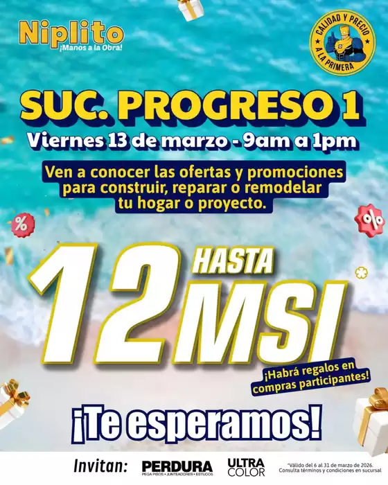 Catálogo Niplito en Sahuayo de Morelos | Descuentos y promociones | 2026-03-06T00:00:00.000Z - 2026-03-31T00:00:00.000Z