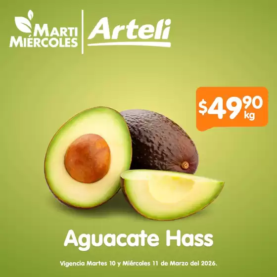 Catálogo Arteli express en Dolores Hidalgo | Descuentos y promociones | 2026-03-10T00:00:00.000Z - 2026-03-11T00:00:00.000Z