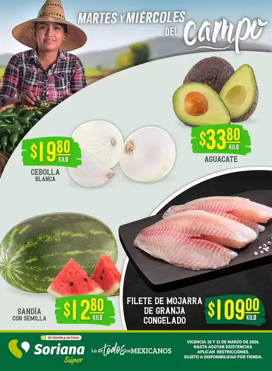Catálogo Soriana Súper en Dolores Hidalgo | Ofertas exclusivas para nuestros clientes | 2026-03-10T00:00:00.000Z - 2026-03-11T00:00:00.000Z