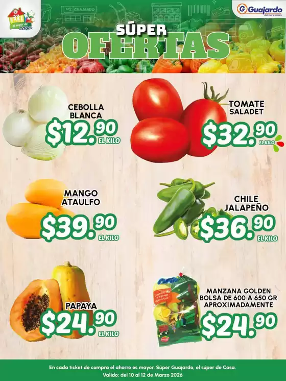 Catálogo Guajardo en Zapopan | Nuestras mejores ofertas para ti | 2026-03-10T00:00:00.000Z - 2026-03-12T00:00:00.000Z