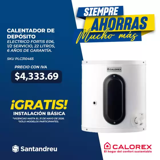 Catálogo Santandreu en La Tijera | Ofertas Santandreu | 2026-03-12T00:00:00.000Z - 2026-05-31T00:00:00.000Z