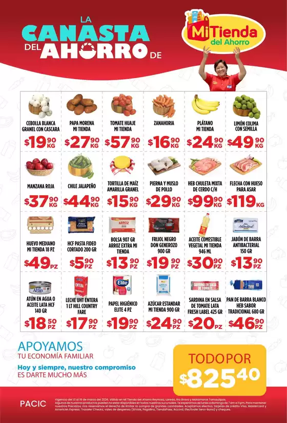 Catálogo Mi Tienda del Ahorro en Cadereyta Jiménez | Descuentos y promociones | 2026-03-13T00:00:00.000Z - 2026-03-16T00:00:00.000Z