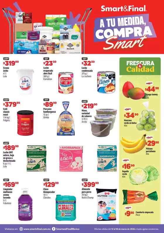 Catálogo Smart & Final en Cadereyta Jiménez | SF Ft 12 18 MAR DIGITAL SL 1 | 2026-03-12T00:00:00.000Z - 2026-03-18T00:00:00.000Z