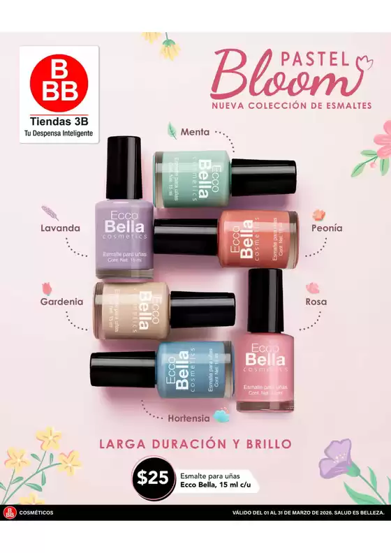 Catálogo Tiendas 3B en Cancún | Promociones actuales | 2026-03-01T00:00:00.000Z - 2026-03-31T00:00:00.000Z