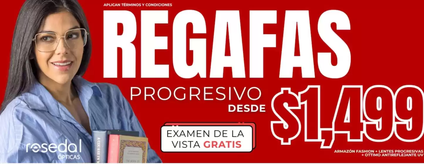 Catálogo Rosedal Ópticas en Villahermosa | Promos | 2026-03-16T00:00:00.000Z - 2026-12-31T00:00:00.000Z