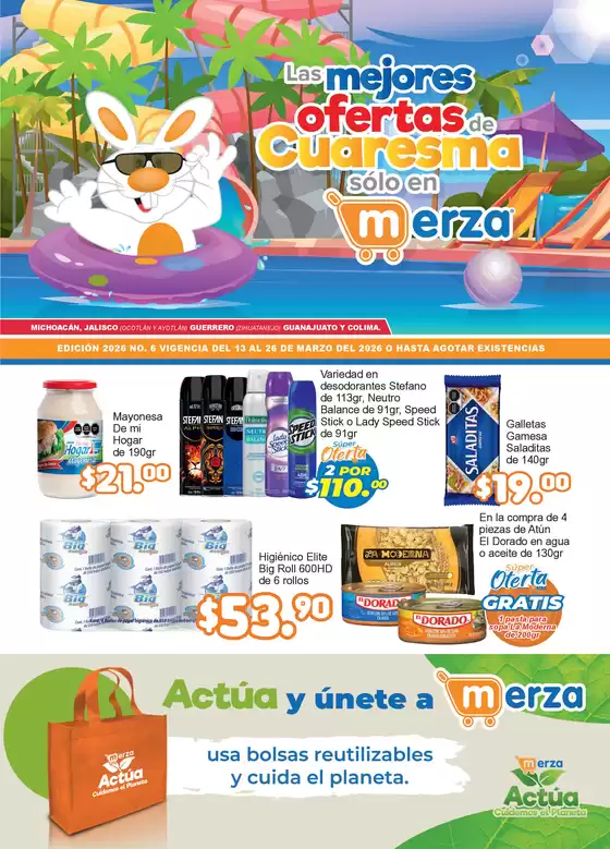 Catálogo Merza en Morelos (MICH) | Ofertas principales para todos los clientes | 2026-03-13T00:00:00.000Z - 2026-03-26T00:00:00.000Z