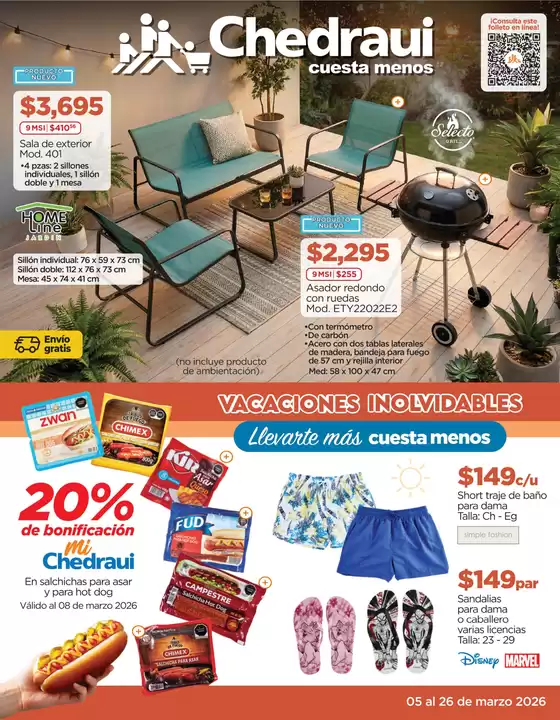 Catálogo Chedraui en Cuautitlán | Ofertas Chedraui | 2026-03-05T00:00:00.000Z - 2026-03-26T00:00:00.000Z
