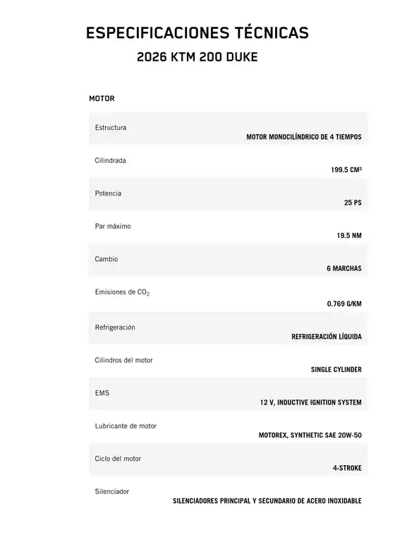 Catálogo KTM en Hermosillo | 2026 ktm 200 duke | 2026-03-18T00:00:00.000Z - 2026-04-01T00:00:00.000Z