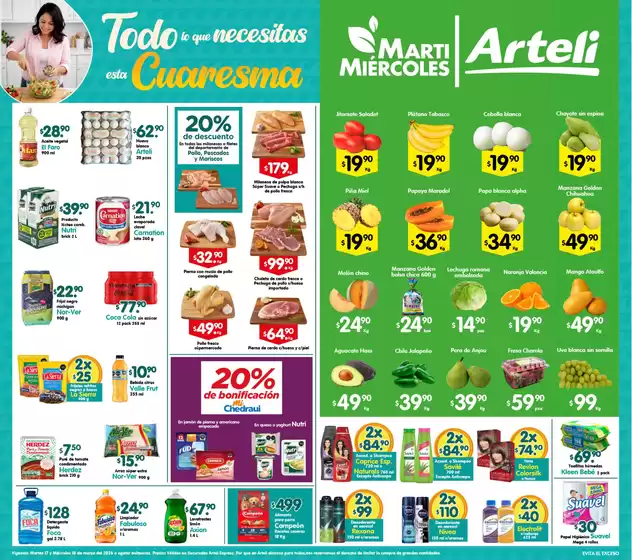 Catálogo Arteli express en Heróica Puebla de Zaragoza | Ofertas especiales atractivas para todos | 2026-03-17T00:00:00.000Z - 2026-03-18T00:00:00.000Z