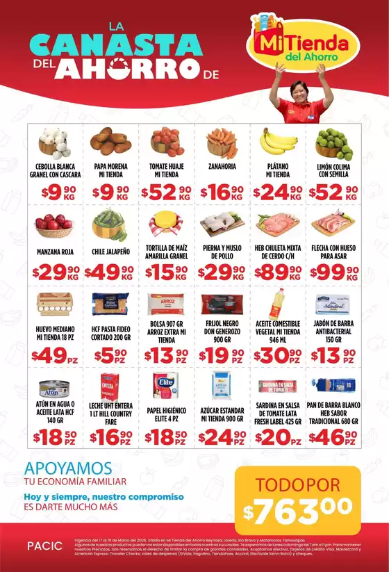 Catálogo Mi Tienda del Ahorro en Montemorelos | Gran variedad de ofertas | 2026-03-17T00:00:00.000Z - 2026-03-19T00:00:00.000Z