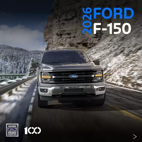 Catálogo Ford en Tlalpan (CDMX) | Ford f 150 2026 catalogo descargable. | 2026-03-19T00:00:00.000Z - 2026-04-02T00:00:00.000Z