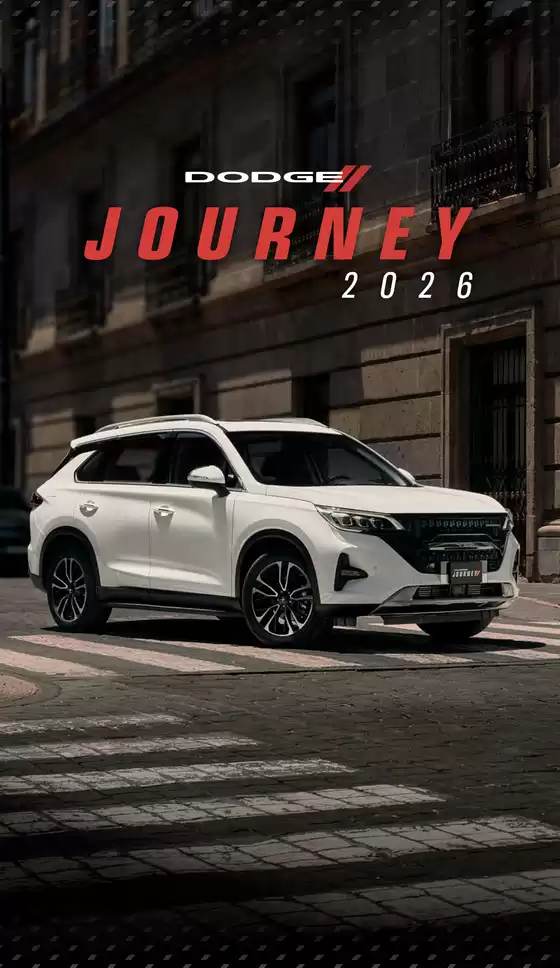 Catálogo Dodge en Zapopan | DODGE JOURNEY CT 2026 v2 | 2026-01-01T00:00:00.000Z - 2027-06-30T00:00:00.000Z