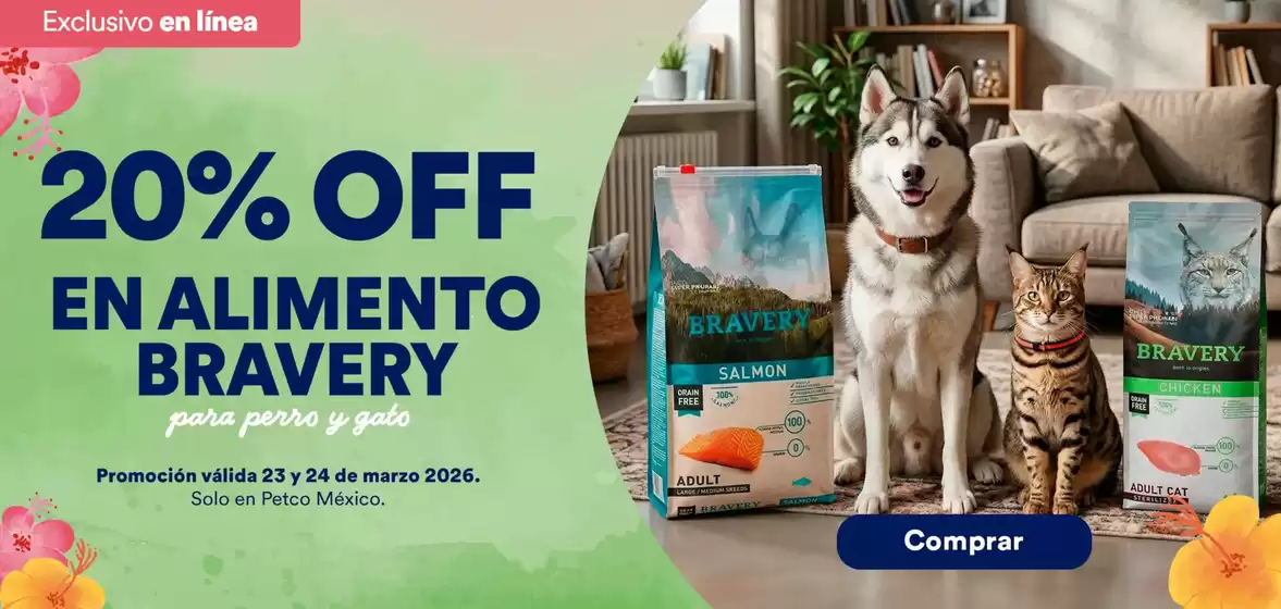 Catálogo Petco en Coatzacoalcos | Ofertas Petco | 2026-03-23T00:00:00.000Z - 2026-03-24T00:00:00.000Z