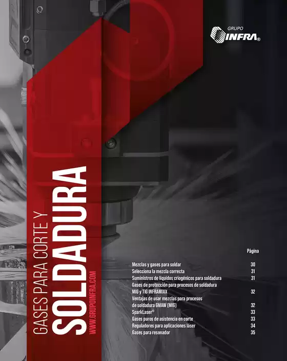 Catálogo Infra en León | Gases para corte y soldadura | 2026-03-23T00:00:00.000Z - 2026-04-06T00:00:00.000Z