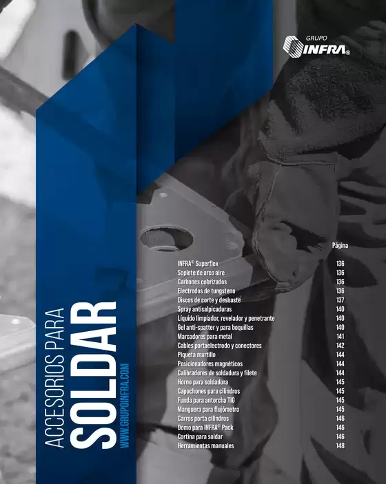 Catálogo Infra en León | Productos y accesorios para el soldador | 2026-03-23T00:00:00.000Z - 2026-04-06T00:00:00.000Z