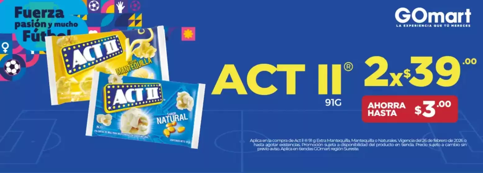 Catálogo Go Mart en Jilotepec de Molina Enríquez | Gangas y ofertas actuales | 2026-03-24T00:00:00.000Z - 2026-04-07T00:00:00.000Z