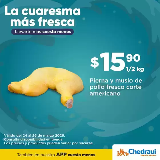 Catálogo Chedraui en Veracruz | Promos | 2026-03-26T00:00:00.000Z - 2026-03-26T00:00:00.000Z