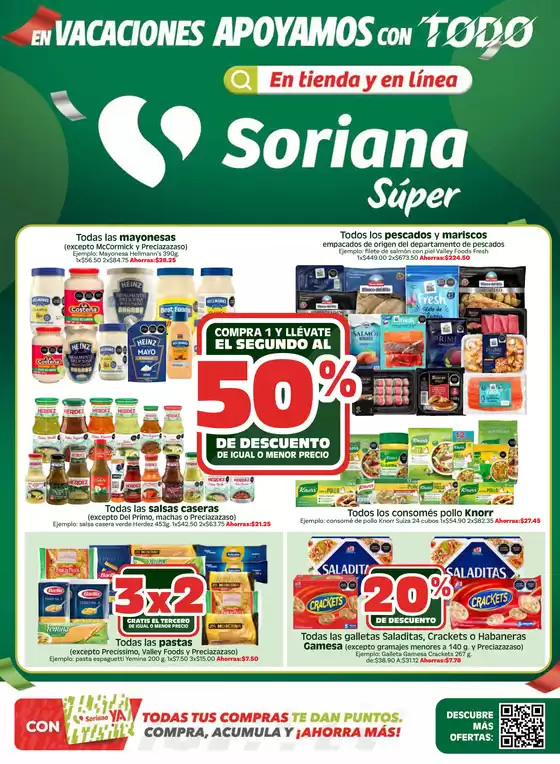 Catálogo Soriana Súper en San Nicolás de los Garza | Nuevas ofertas para descubrir | 2026-03-26T00:00:00.000Z - 2026-04-06T00:00:00.000Z
