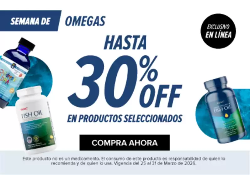 Catálogo GNC en Zacatecas | Ofertas GNC | 2026-03-25T00:00:00.000Z - 2026-03-31T00:00:00.000Z