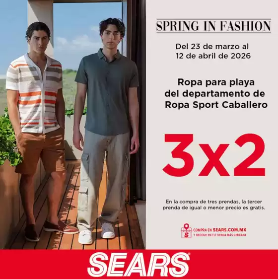 Catálogo Sears en Ciudad Benito Juárez | Promo | 2026-03-26T00:00:00.000Z - 2026-04-12T00:00:00.000Z